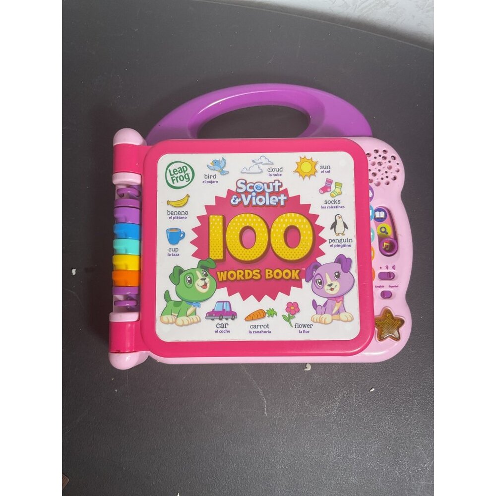 LeapFrog Scout & Violet 100 Words Book Educational Toy
